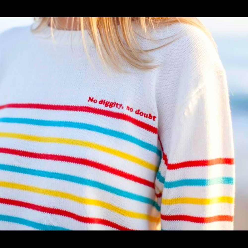 90’s nostalgia No Diggity No Doubt sweater